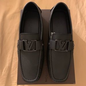 Louis Vuitton Monte Carlo Loafers - Black